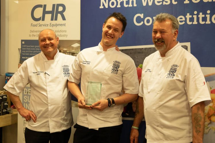 competition winner with judges